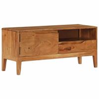 vidaXL TV-Schrank Massivholz Akazie 88×30×40 cm Braun