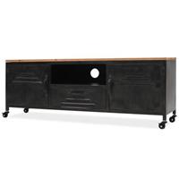 vidaXL TV-Schrank 120 x 30 x 43 cm  Schwarz