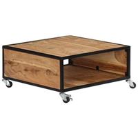 VidaXL Salontafel 70x70x32 cm massief acaciahout