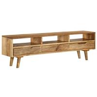 vidaXL Tv-meubel 140x30x41 cm massief mangohout