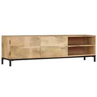 VidaXL Tv-meubel 145x30x41 cm massief mangohout