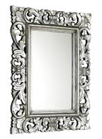 sapho Scule barok spiegel met zilver omlijsting 40x70cm