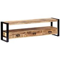 VidaXL Tv-meubel 150x30x45 cm massief mangohout