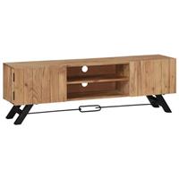 vidaXL TV-Schrank 140 x 30 x 45 cm Massivholz Akazie Braun