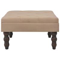 vidaXL Hocker  Beige