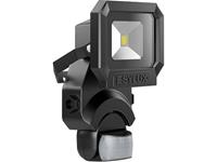 LED-buitenschijnwerper LED 9 W ESYLUX AFL SUN LED10W 5K sw Zwart