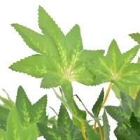 vidaXL Künstliche Pflanze Ahornbaum mit Topf Grün 120 cm Mehrfarbig