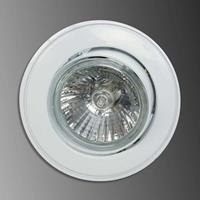 Heitronic Einbaustrahler für LED bis 35 Watt weiß schwenkbar GU10 Lampe Spot