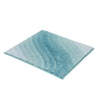 home24 Kleine Wolke Badteppich Tender Mischgewebe Blau 60x60 cm (BxT)