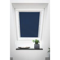 Dachfensterrollo Haftfix Hitzeschutz Abdunkelung, LICHTBLICK, verdunkelnd, ohne Bohren, verspannt