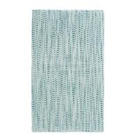 home24 Kleine Wolke Badteppich Sway Baumwollstoff Pastellblau 60x100 cm (BxT)