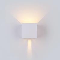 V-TAC LED wandlamp 6 Watt 3000K tweezijdig oplichtend IP65 witte Cube