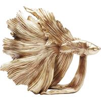 Kare Design Deco Object Betta Fish Gold Small