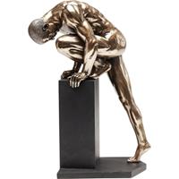Kare Design Deco Object Nude Man Stand Bronze 35 cm