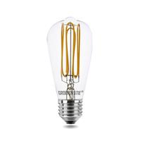 groenovatie E27 LED Filament Rustikalamp 6W Spiral Extra Warm Wit Dimbaar