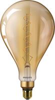 Philips - Vintage LEDbulb E27 Birne Fadenlampe Gold 5W 300lm - 820 Extra Warmweiß Ersatz für 25W