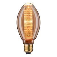 Paulmann Vintage-Birne B75 Inner Glow 4W E27 Gold mit Innenkolben Ringmuster LED-Leuchtmittel, E27