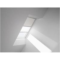 Velux verduisterend rolgordijn met plisse DFD M10 1025S wit / wit