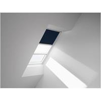 Velux verduisterend rolgordijn met plisse DFD PK08 1100S donkerblauw