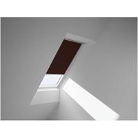 Velux verduisterend rolgordijn DKL P10 4559S donkerbruin / wit