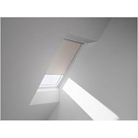 Velux verduisterend rolgordijn, zonne-energie DSL PK08 1085S beige / wit