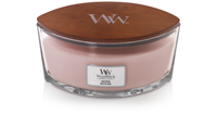 WoodWick Scented candle with wooden lid - Rosewood