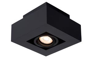 Lucide LED Deckenleuchte Xirax GU10 5W in Schwarz 1-flammig - Schwarz
