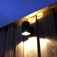 slk Solar LED wandlamp up downlight Sverre rond