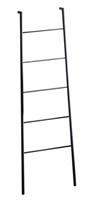 sapho Industrial stalen ladder 55x170cm mat zwart