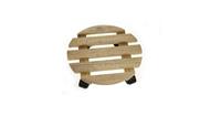 Cosy&Trendy CP COASTER D32X8CM RUNDES HOLZ