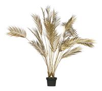 Woood Palm Kunstplant Goud 110 cm