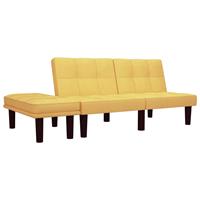 vidaXL 2-Sitzer-Sofa  Gelb