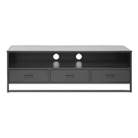 Leen Bakker TV-meubel Aalborg - zwart - 50x148x45 cm