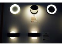 Ledvance ENDURA STYLE RING LED Wandleuchte Warmweiß Ø 20,2 cm Aluminium Dunkelgrau