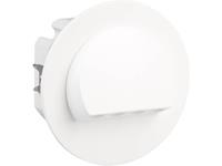 Zamel Rubi LED-Wandeinbauleuchte 0.42W Warm-Weiß Weiß