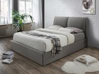 Kauf-Unique Polsterbett mit Bettkasten ALCEO - 180x200cm - Grau