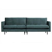 Be Pure Home Rodeo classic bank 3-zits teal velvet