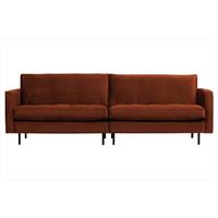 Be Pure Home Rodeo classic bank 3-zits roest velvet