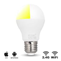 Milight LED E27 Bulb Dual White - 6W - Wifi/RF Controlled
