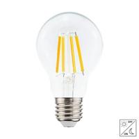 LED E27-A60 Filament 8 Watt met schemerschakelaar - 2700K - 825 Lm