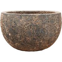 baqdesign Baq Lava Bowl M 40x40x24 cm Relic Rust Metal bloempot