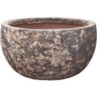 baqdesign Baq Lava Bowl L 52x52x29 cm Relic Rust Metal bloempot
