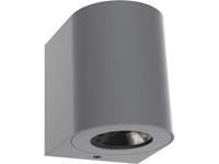 nordlux Canto 2 49701010 Buiten LED-wandlamp 12 W Warm-wit Grijs