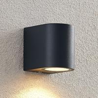 ELC Fijona LED buiten wandlamp, rond, 8,1 cm