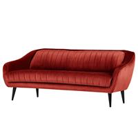 Red Living home24 Sofa Margon (3-Sitzer)