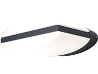 Ledvance ENDURA STYLE ELLIPSE LED Wandleuchte Warmweiß 18,6 cm Aluminium Dunkelgrau