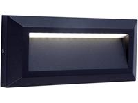 lutec Helena LED-Außenwandleuchte 10.5W Neutral-Weiß Anthrazit