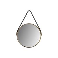 HSM Collection spiegel Selina - goud/zwart - 45 cm