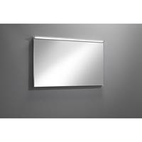 Royal Plaza Merlot spiegel 120x60 cm.LED verlichting en dimmer zilver