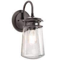KICHLER Wandlamp Lyndon met glazen kap 38,1 cm